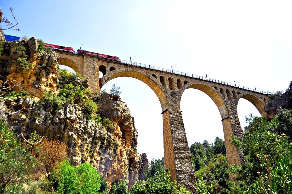 Varda Köprüsü (The Historic German Railway Viaduct)