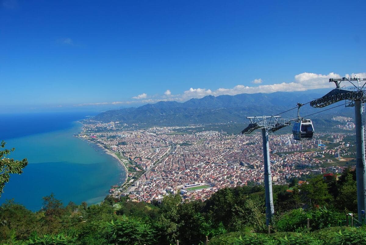 Boztepe Aerial Cable Car & Sunset Overlook (530m)